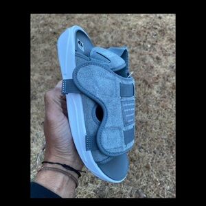 Jordan LS Slide Sandals Winter Cool Grey Men’s Sz 9 New Without Box!